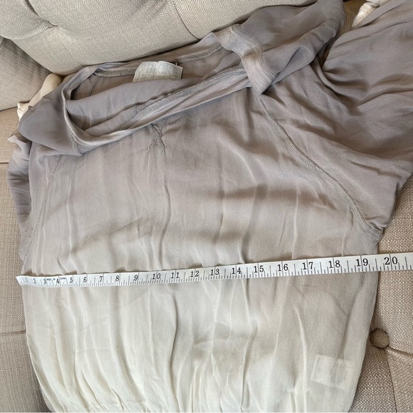 Be: Young Fabulous & Broke Jasmin Dip Dyed Ombre Dolman Sleeve/Batwing Top sz XS - Picture 7 of 9